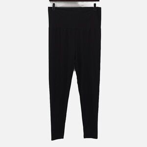 Hatch Maternity Bamboo Viscose & Spandex Leggings in Black - Size Small